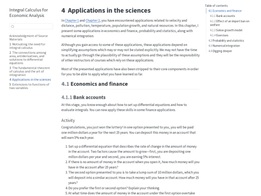 applications screenshot