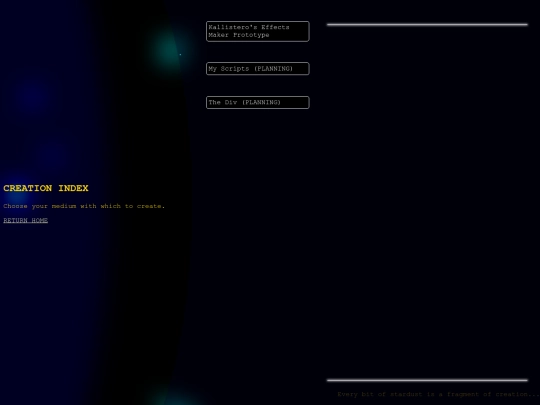 creation screenshot