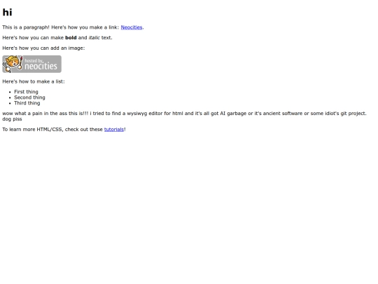 index screenshot