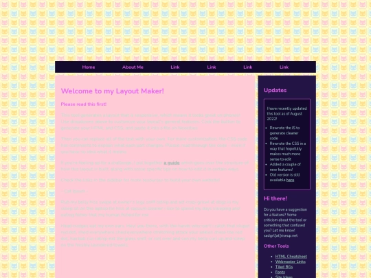 test screenshot