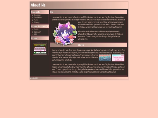 about-me screenshot