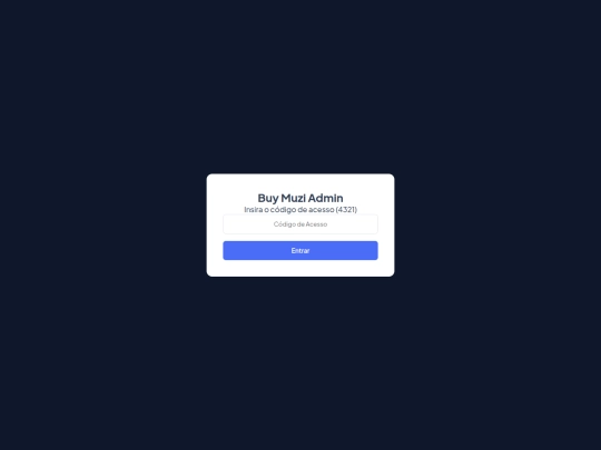 Aplicativos/Apk/Muzishop/admin screenshot
