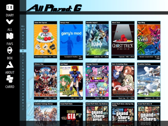 all/g screenshot