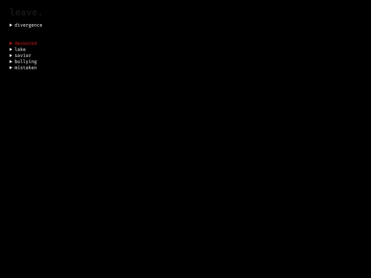 divergence screenshot