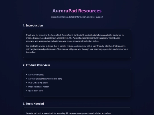 resources screenshot