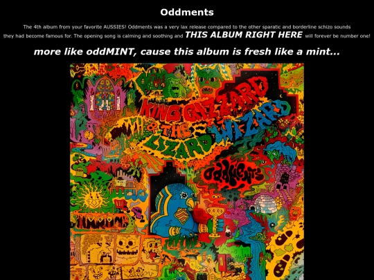 oddments screenshot
