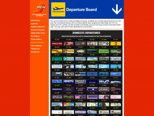 departures screenshot