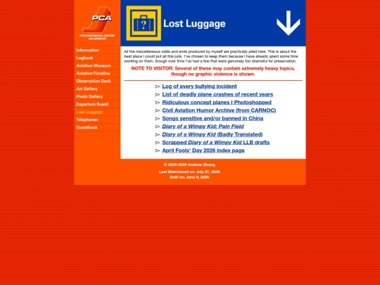 luggage screenshot