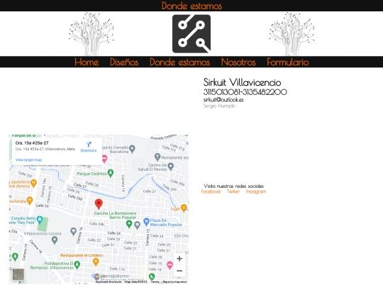 Contactenos screenshot