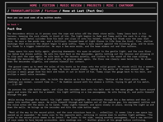 fiction/home-at-last/part-one screenshot