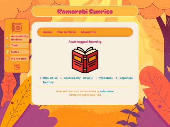 posts/tags/learning screenshot