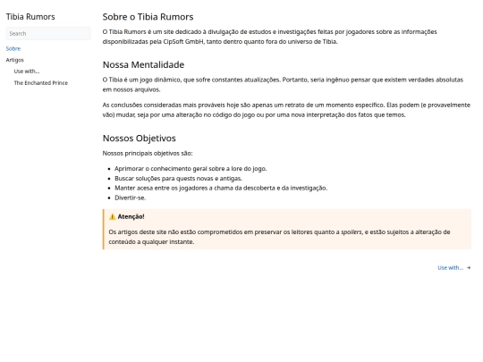 sobre screenshot