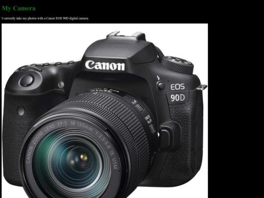 camera screenshot