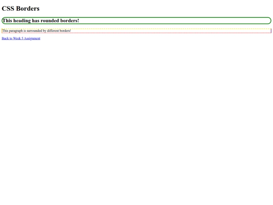 cssborders screenshot