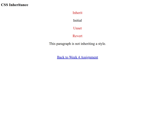 cssinheritance screenshot