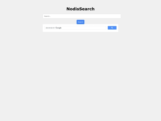 NodisSearch screenshot