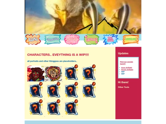 characters screenshot