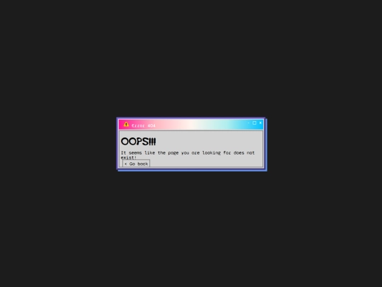 not_found screenshot