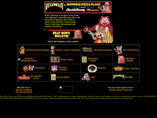 pizzatimearchive screenshot