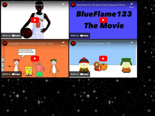 videos screenshot