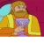 The draggable face of evil avatar