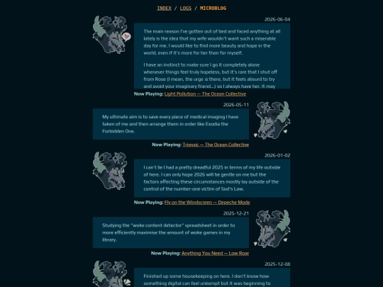 logs/microblog screenshot