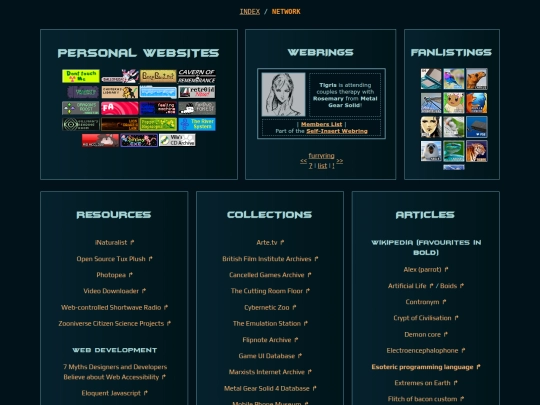 network screenshot