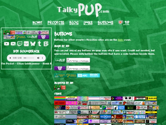 buttons screenshot