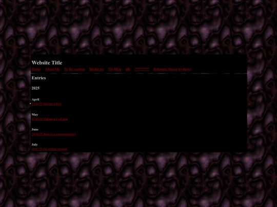 Pages/Blog screenshot
