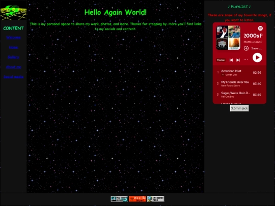 firstpage screenshot