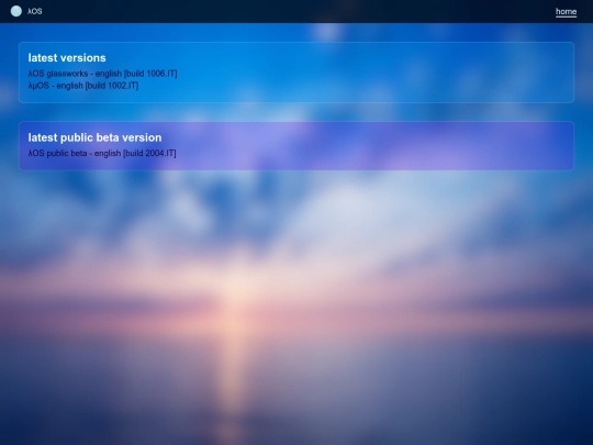 lambdaos/home screenshot