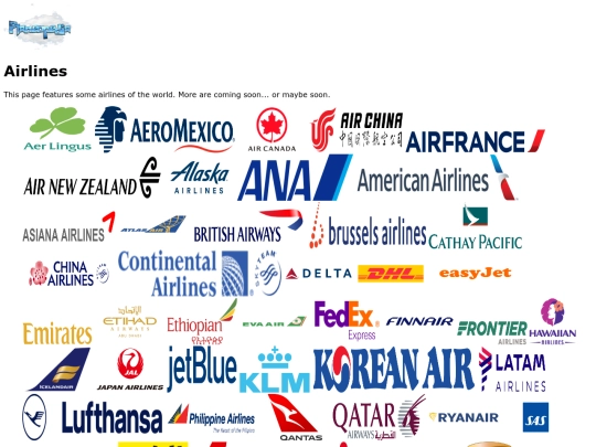 airlines screenshot