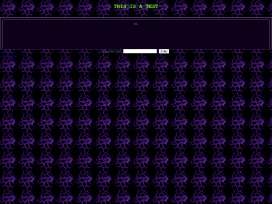 test screenshot