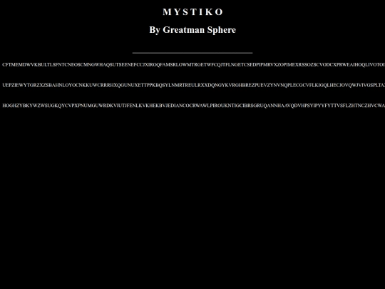 Mystiko screenshot