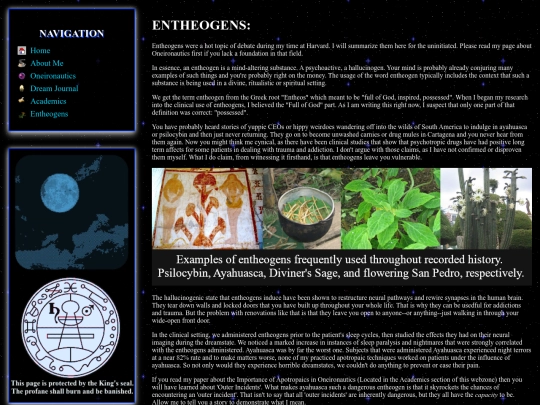 entheogens screenshot