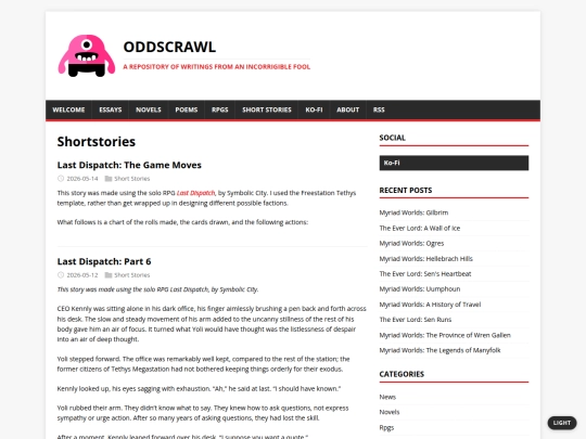 shortstories screenshot