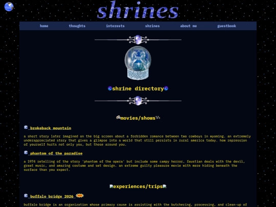shrines screenshot