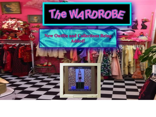 Exhibitchin pages/Clothing screenshot