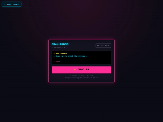 RADIO screenshot