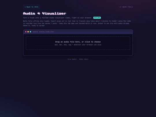 audio-visualizer screenshot