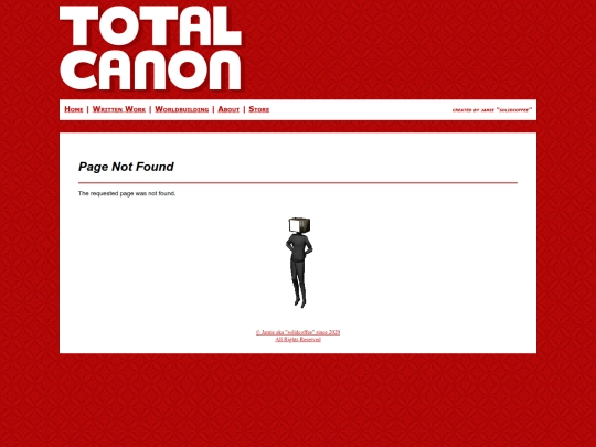 not_found screenshot