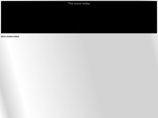 moonwidgettest screenshot