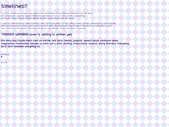 ocs/timelines screenshot