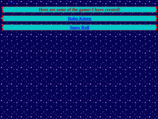 games screenshot