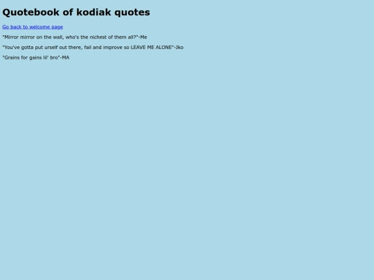 Quotebook screenshot