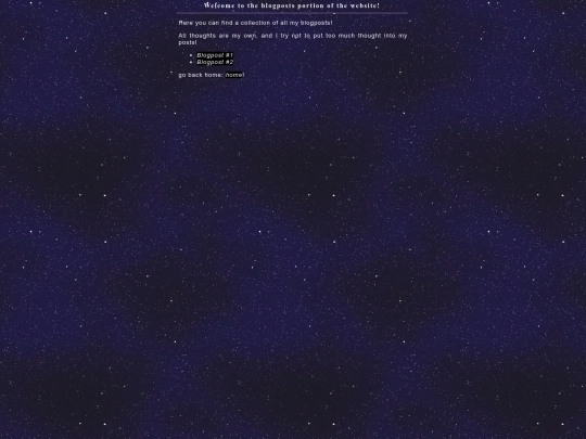 blogs screenshot