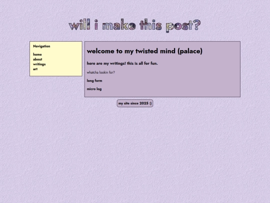 writings screenshot