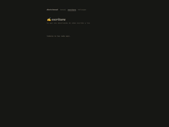 escritura screenshot