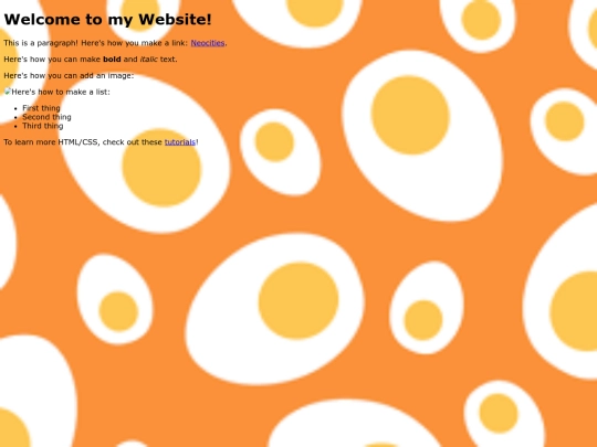 Pages/over-easy screenshot