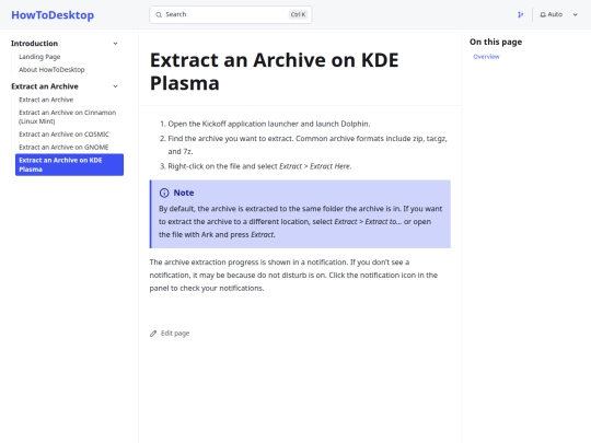 extract-archive/plasma screenshot